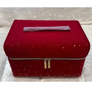 New Estee Lauder Red Makeup Bag